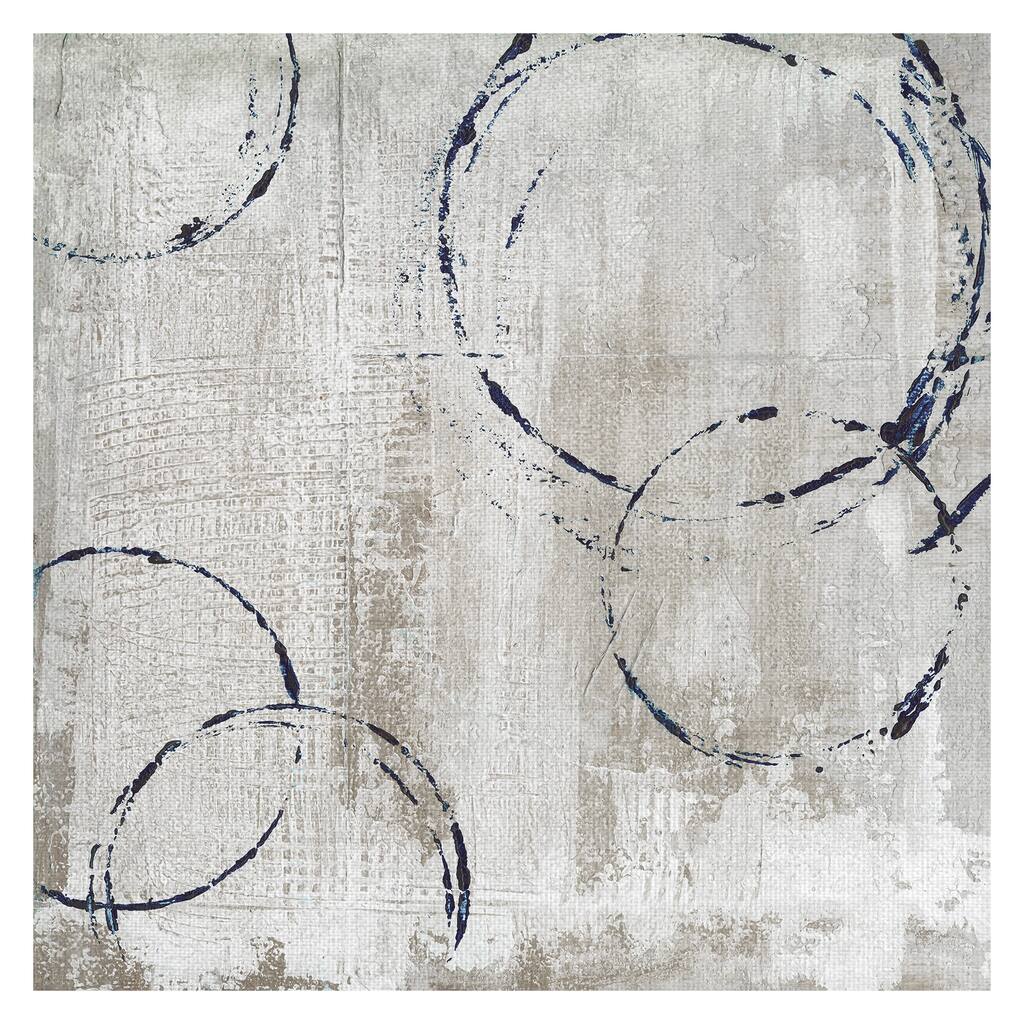 Blue Impression by Tava Studios Canvas Art Print
