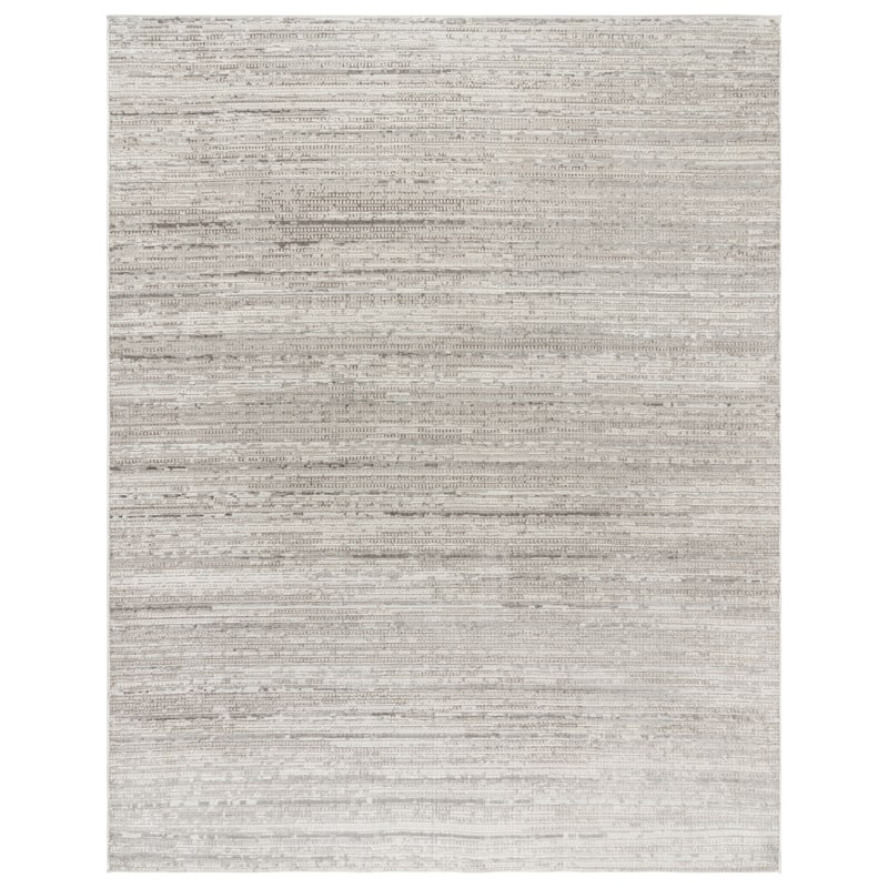 Gertmenian Missha Polyester Modern Tonal Ombre Solid High-Low Indoor Area Rug - 6' 6" x 9' - Dario Cream - Rectangle