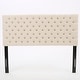 preview thumbnail 21 of 50, Jezebel Adjustable Full/Queen Tufted Headboard by Christopher Knight Home