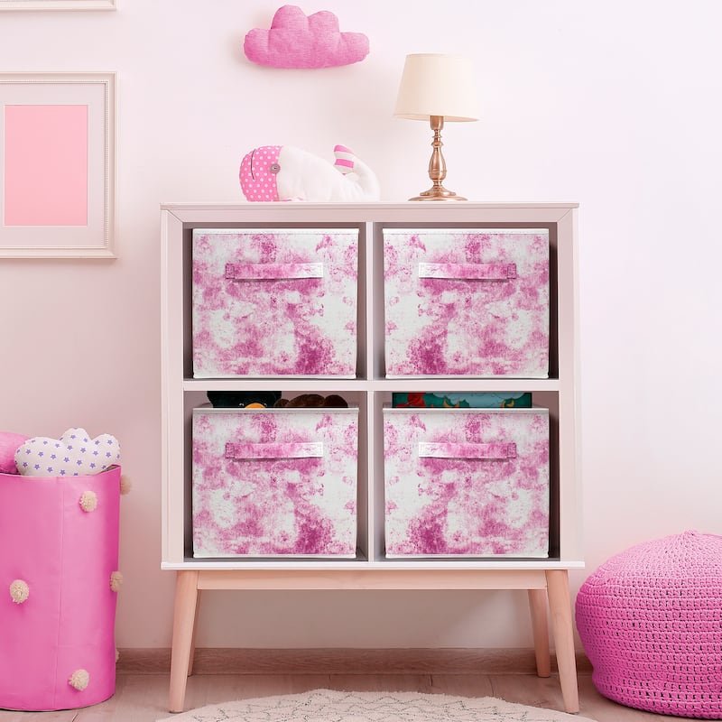 Sorbus 11" Foldable Storage Cube Basket Lightweight Organization Solutions - Single Pack - 11" x 10.5 x 10.5