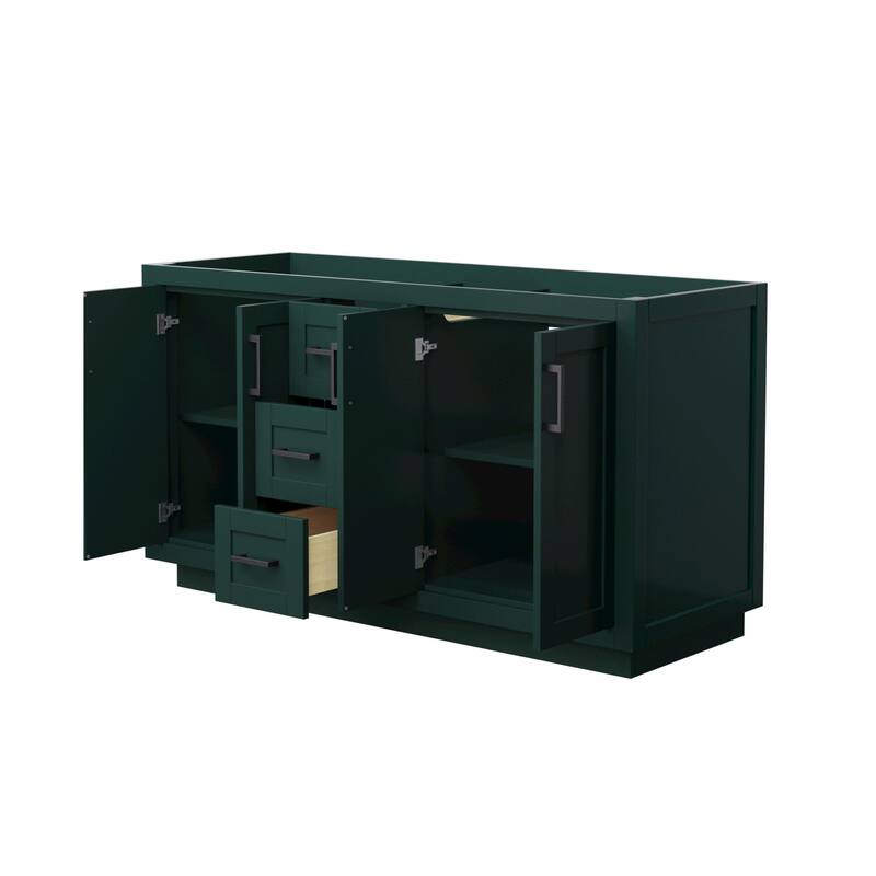 Wyndham Collection Miranda 60" Double Free Standing Vanity Cabinet