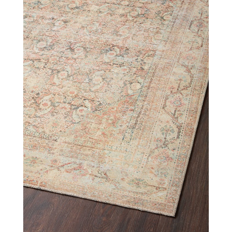 Alexander Home Bella Distressed Oriental Area Rug