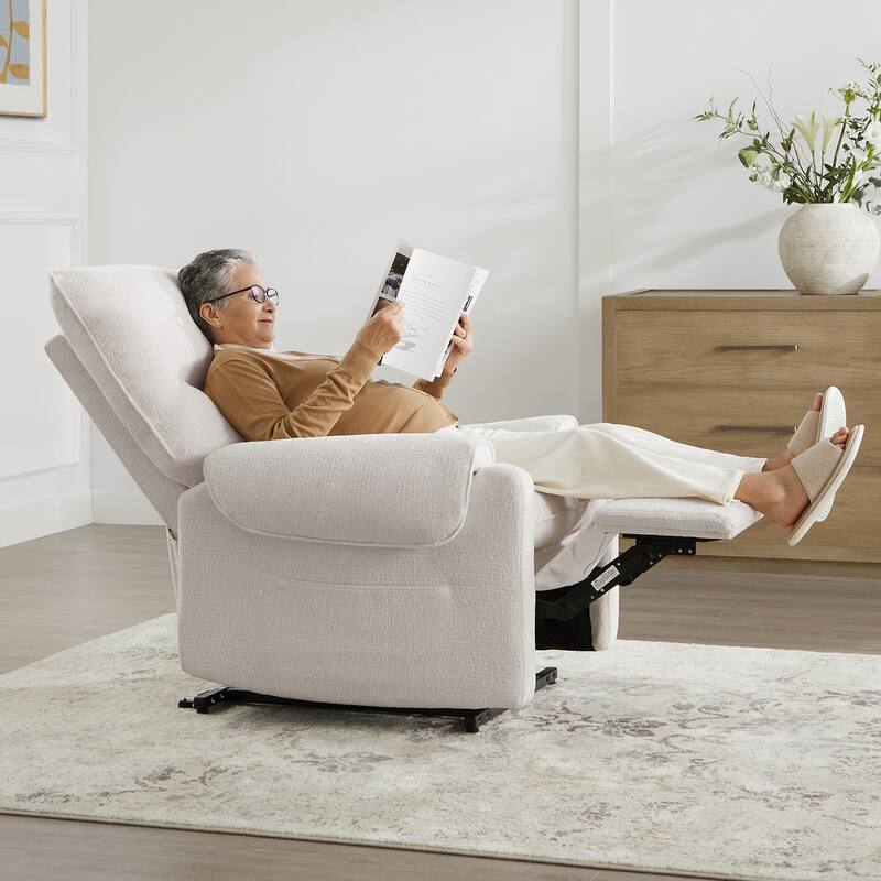 Chloe Power Lift Recliner with Heat Massage for Elderly