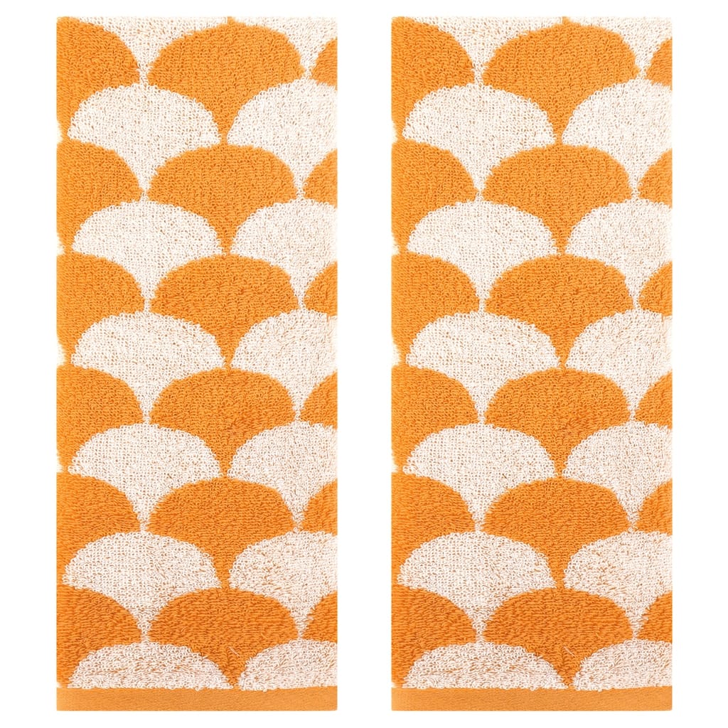 Cotton Hand Towels, Geometric Absorbent Soft Decorative Hand Towel for Bathroom, Hand, Face, Gym, Spa