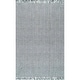 preview thumbnail 28 of 46, Brooklyn Rug Co Delilah Solid Chunky Jute Tassel Area Rug