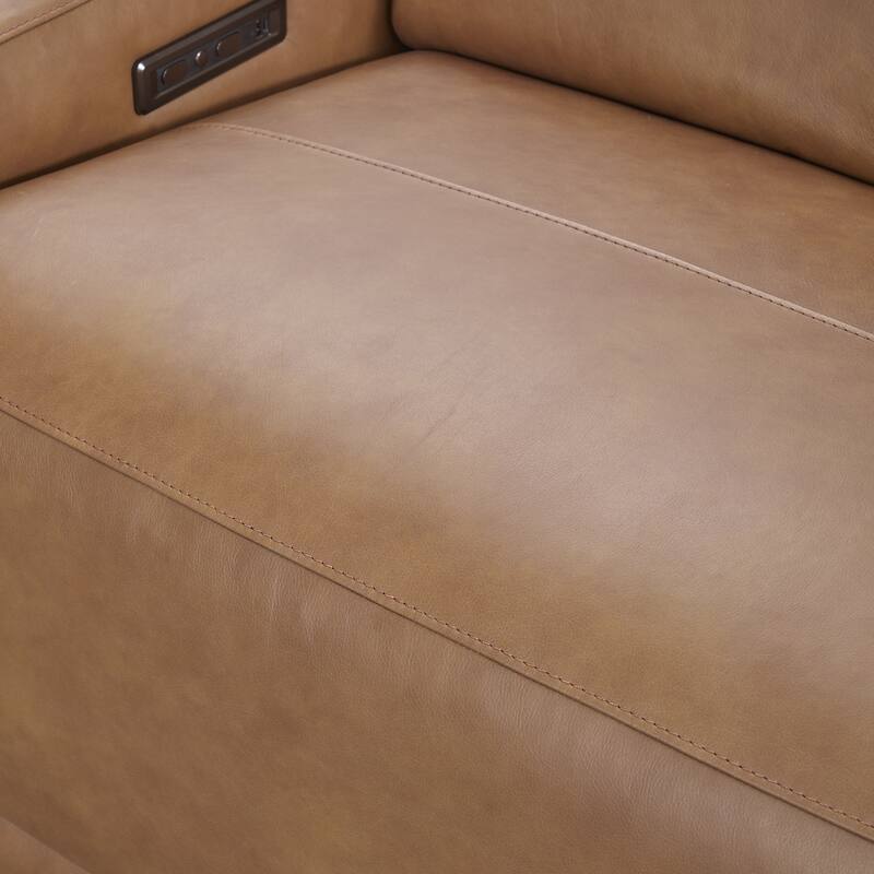 Classic Home Kadon Zero Gravity Power Recliner Upholstered Leather Sofa
