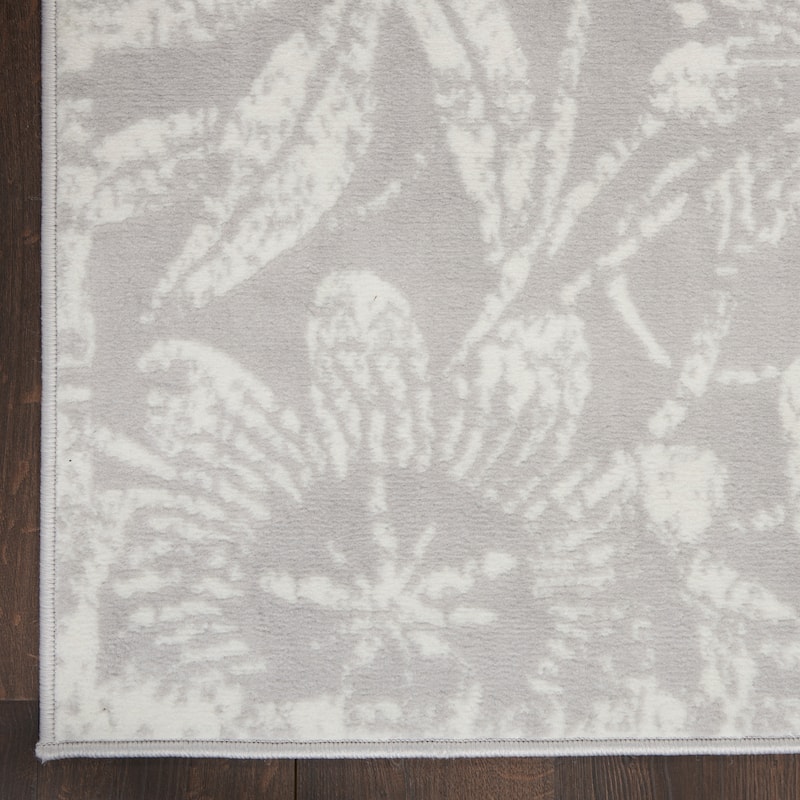 Nourison Whimsicle Country Farmhouse Floral Area Rug