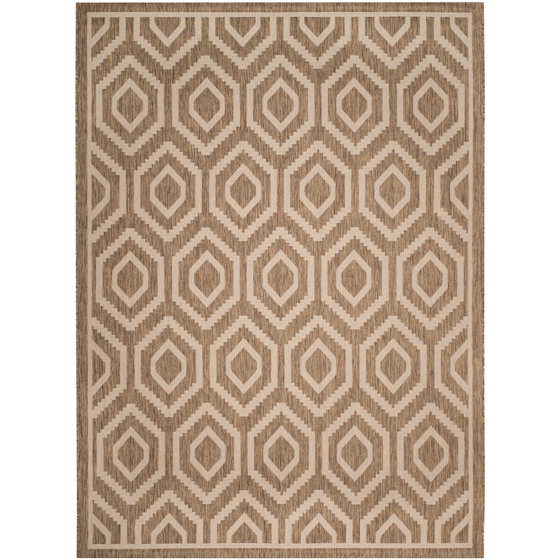 SAFAVIEH Courtyard Carolee Indoor/ Outdoor Patio Backyard Rug