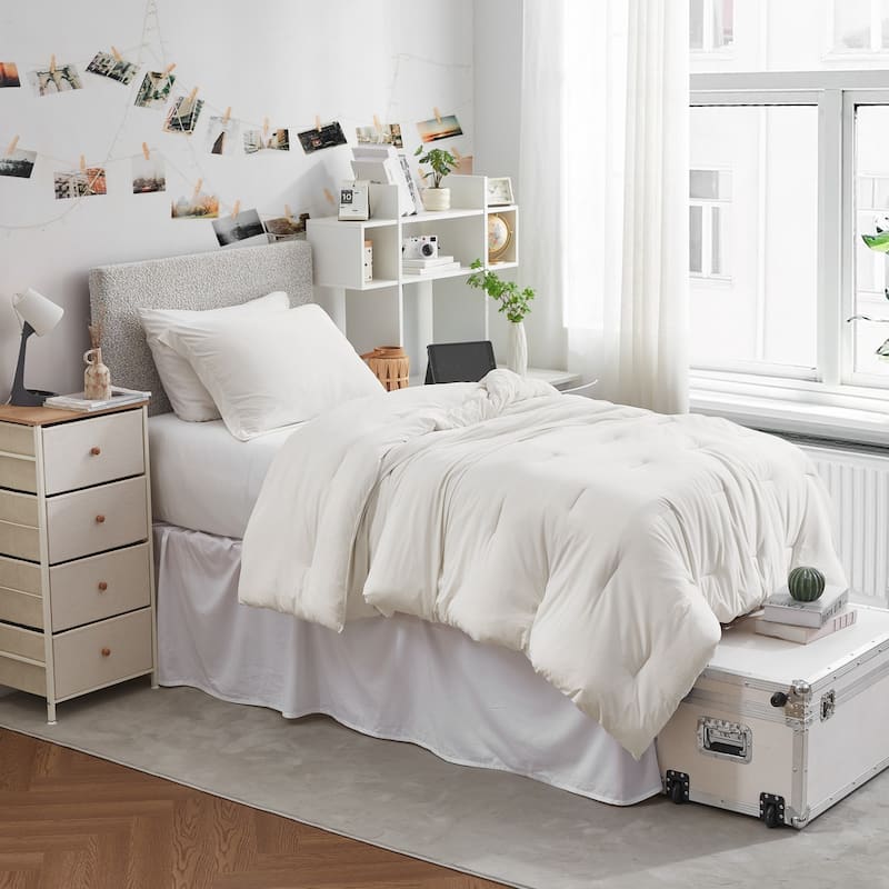 Cool It Bae - Coma Inducer® Oversized Comforter Set - Frosty Taupe - Twin XL