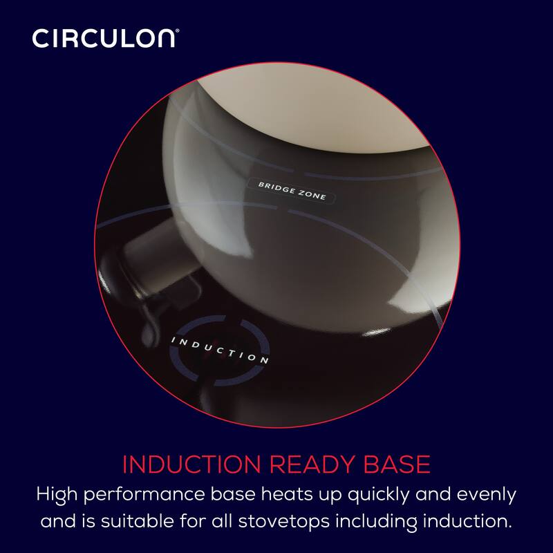 2-Quart Enamel on Steel Whistling Teakettle/Teapot With Flip-Up Spout, Black