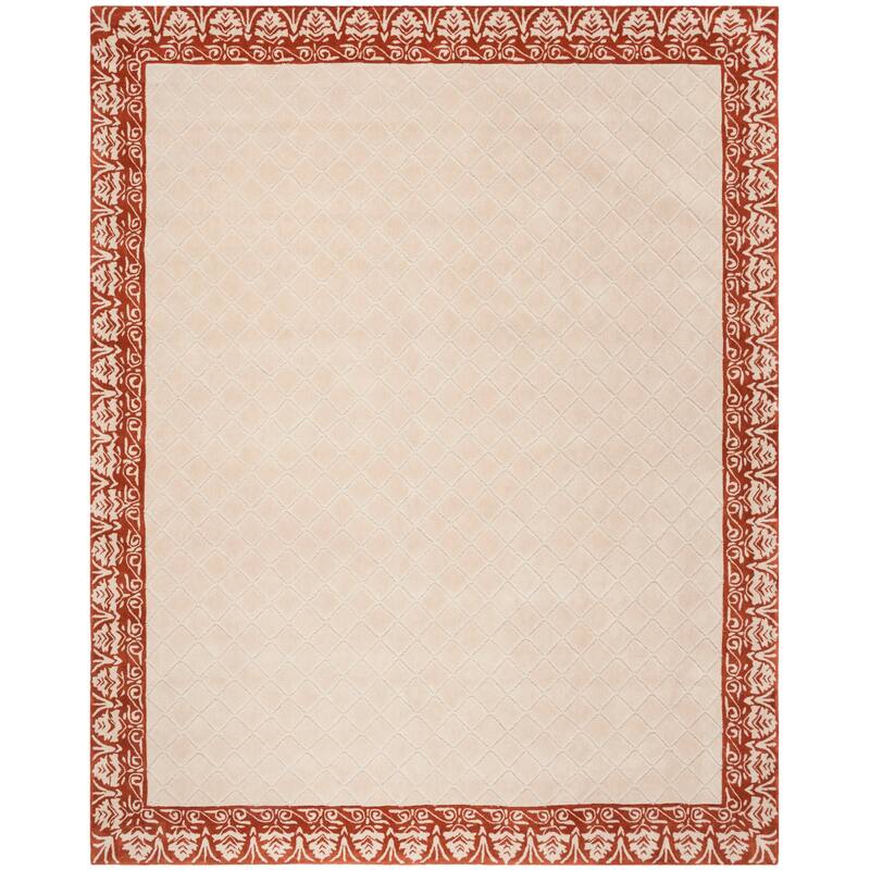 SAFAVIEH Handmade Total Performance Majbritt Oriental Trellis Rug