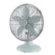 preview thumbnail 3 of 12, Good Housekeeping's All-Metal 3-Speed 12" Oscillating Office Desk Table Fan