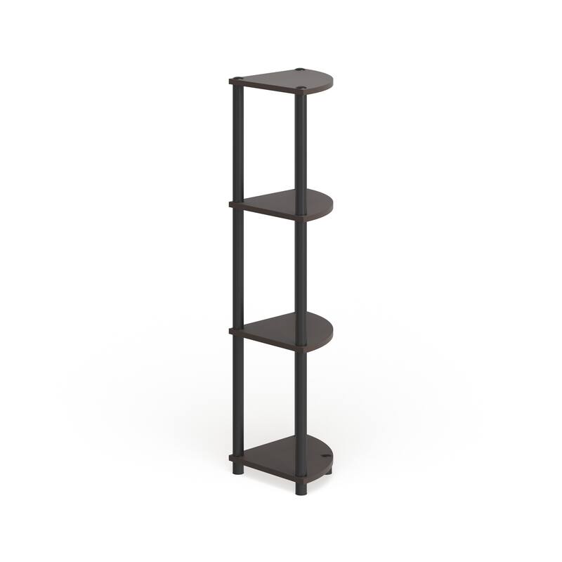 Porch & Den St. Marks 4-tier Corner Multipurpose Shelving Unit