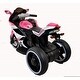 preview thumbnail 10 of 15, 6V Kids Ride On Motorcycle,380W Electric Ride On Motorcycle with Training Wheels, Light Wheels, Manual Throttle,Led Lights