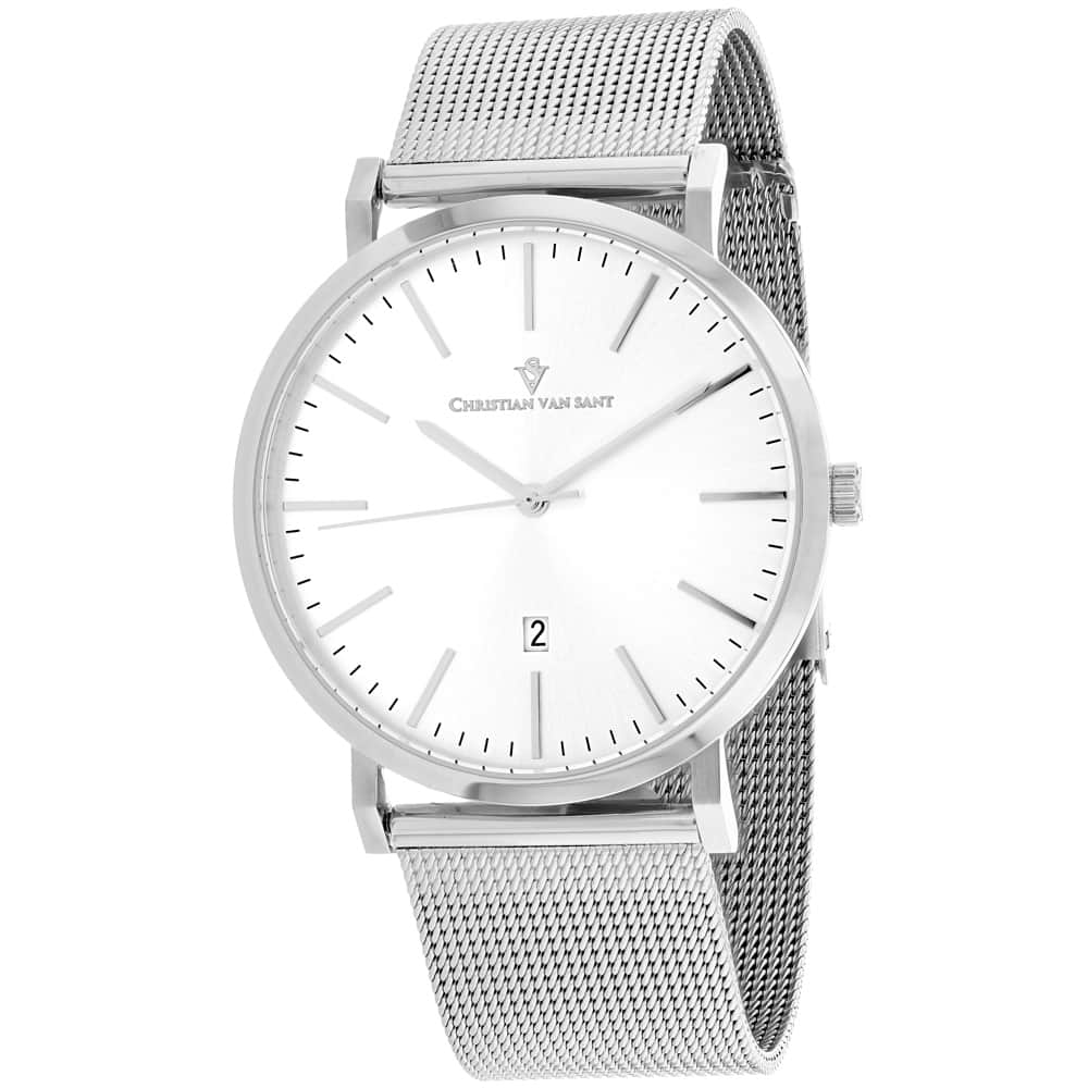 Christian Van Sant Men's Paradigm Silver Dial Watch - CV4323 - 6 (36)