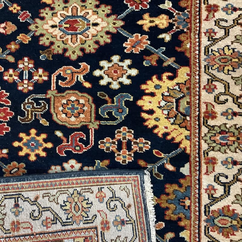 HERAT ORIENTAL Hand-knotted 2'7 x 7'9 Indo Serapi Wool Runner - 2'7" x 7'9"