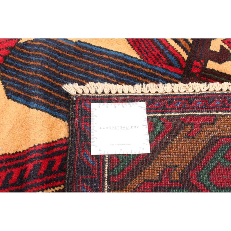ECARPETGALLERY Hand-knotted Teimani Beige Wool Rug - 3'7 x 6'7