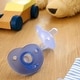preview thumbnail 4 of 5, Soothie Heart Pacifier 0 to 3 Months 2 Pack in Blue