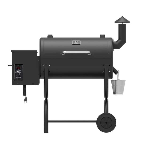 Moda Furnishings Moda Z Grill-550B Outdoor BBQ Smokers with Digital Controller - Smokers with 1 Wood Pellet - Smokers with 1 Wood Pellet