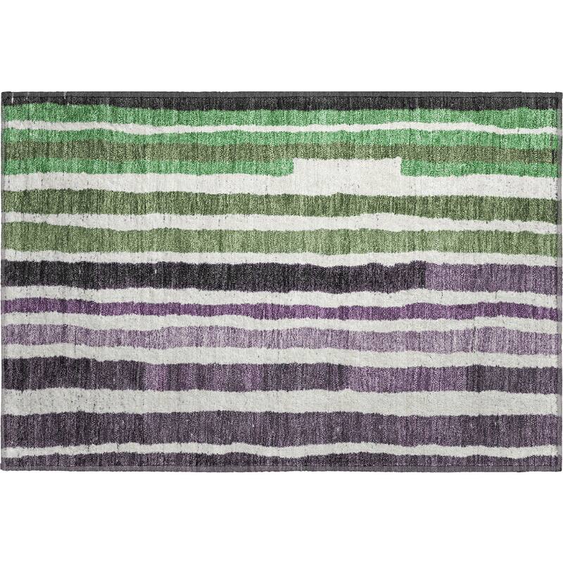 Premium Washable Super Soft Modern Stripe Mayfield Rug