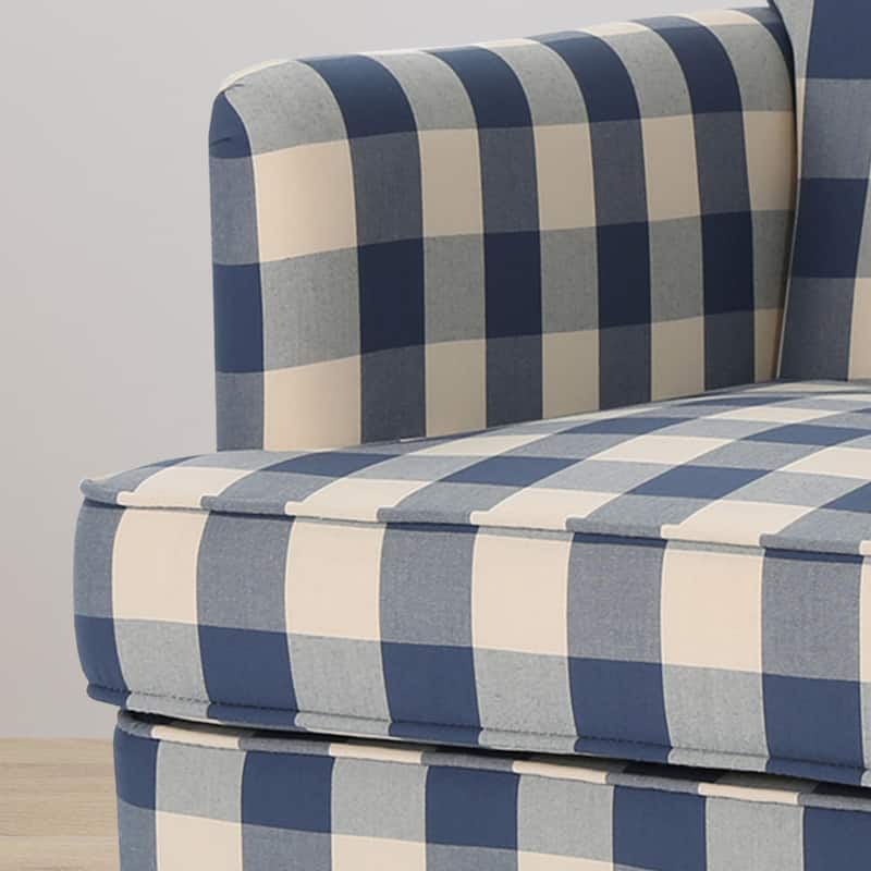 Office Chair Blue Club Chair Reception Chair Reading Chair Fabric Side Chair Armchair Dressing Chair