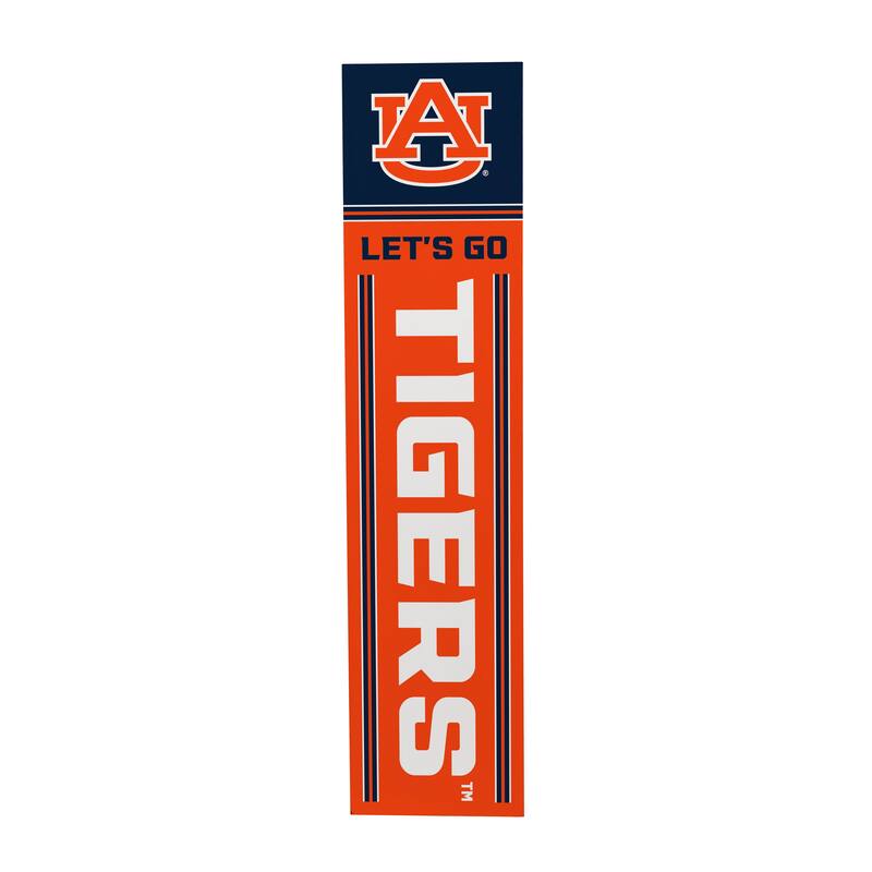 47" Double Sided Seasonal Porch Leaner, Auburn University - 47" x 11.25"