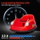 preview thumbnail 50 of 62, Electric Bumper Cars for Toddlers,12V Ride-On Car with Remote Control,360-Degree Spin