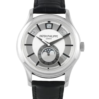 Patek Philippe Annual Calendar Men's Watch - White Gold - 40mm