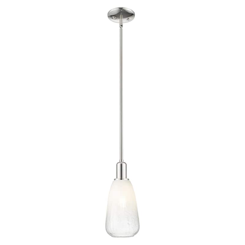 Innovations Lighting Downtown Urban - Brookhaven Almond - 1 Light 6" Stem Hung Mini Pendant