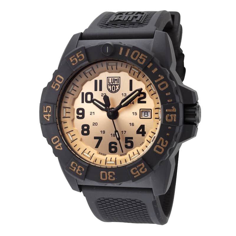 Luminox Men's Navy Seal 45mm Quartz Watch XS.3505.GP.1 - Black - N/A