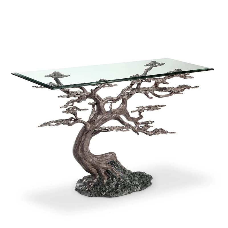 Spi Cypress Tree Console Table - 30 X 48 X 18 inches