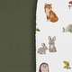 preview thumbnail 5 of 4, Sweet Jojo Designs Woodland Forest Animals Boy Girl Unisex/Gender Neutral 2 Pack Baby Bassinet Fitted Sheets Friends Watercolor
