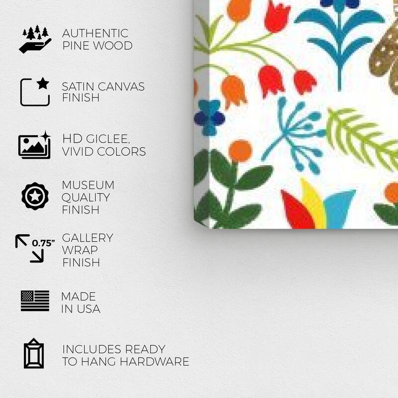 Wynwood Studio Canvas Animals Colorful Golden Bunny Gold and Metallic Gold Scandinavian Wall Art Canvas Print - Gold, Blue