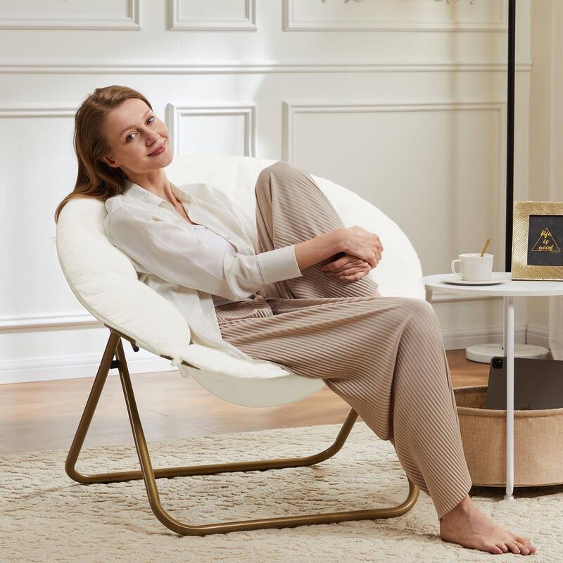 Rossetta Adult Size Comfortable Disc Chairs, Easy Assembly