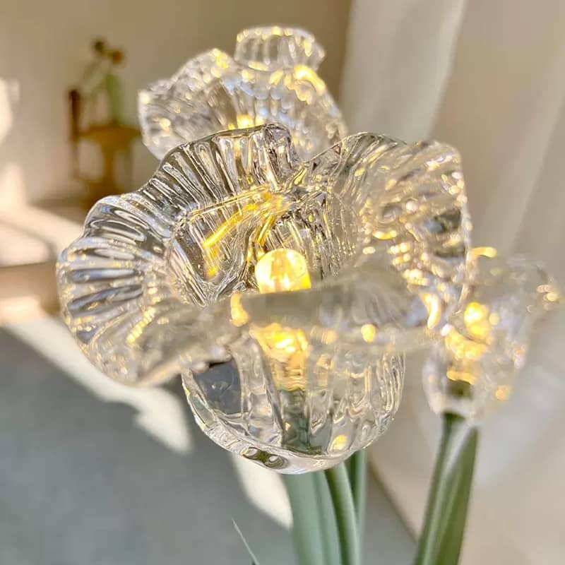 Bell Orchid Flower Table Lamp