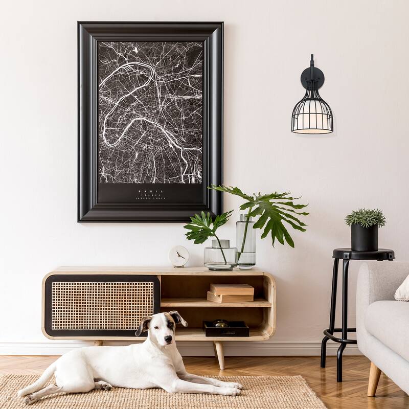 Designers Fountain D340M-12P Evensong 12" Wide Cage Pendant