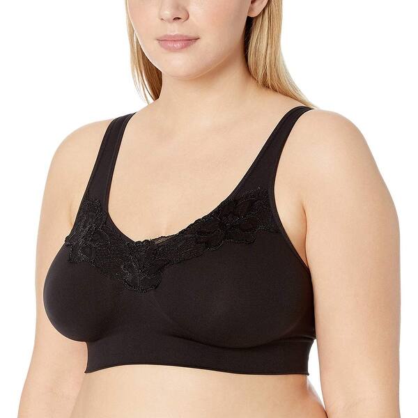 Shop Just My Size Women S Pure Comfort Lace Plus Size Bra 1271