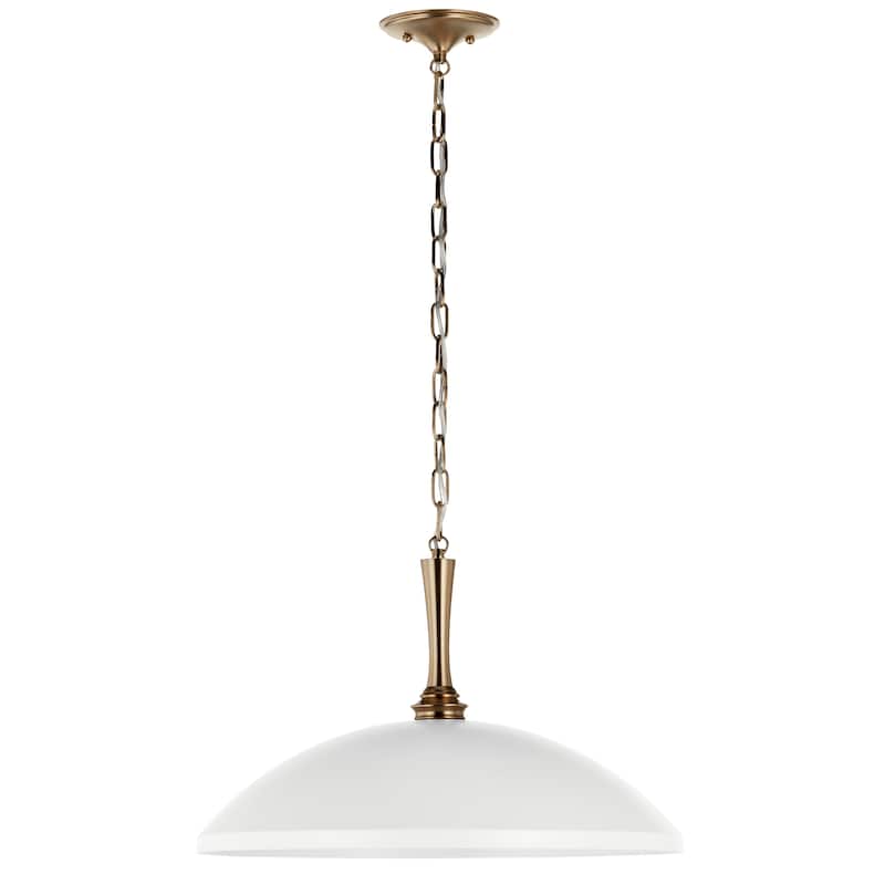 Delarosa 20.25 in. 1-Light Oversized Pendant Light
