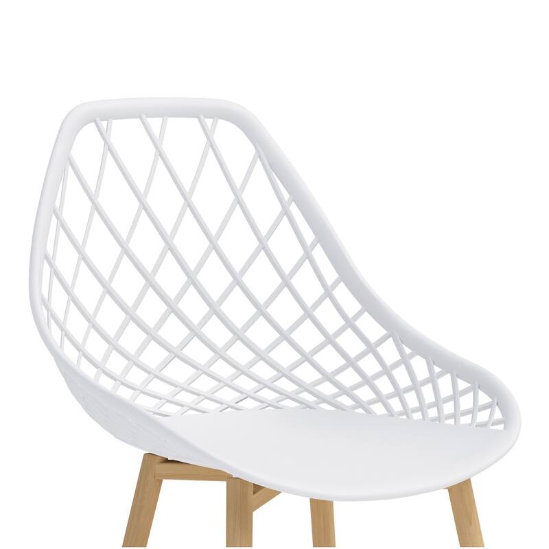Jamesdar Kurv Mid-Century Dining Chair (Set of 2)