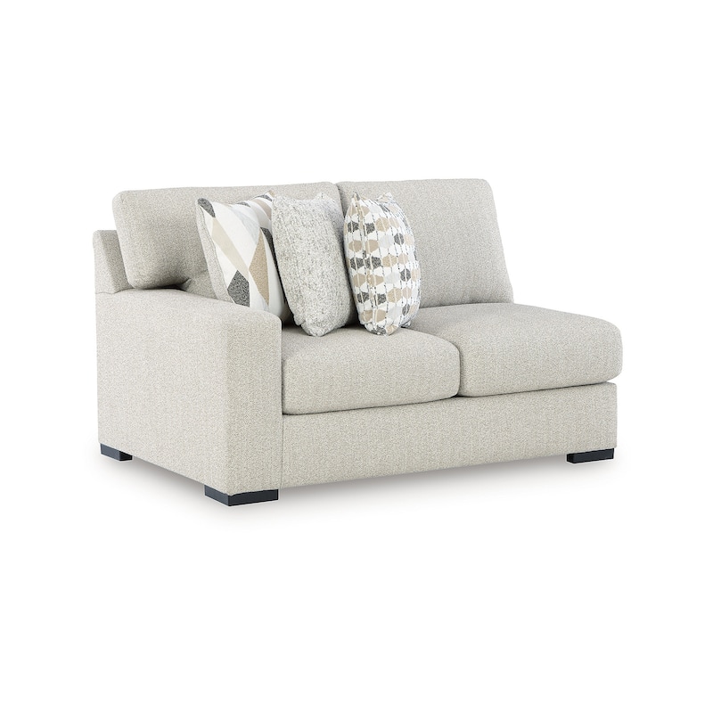 Signature Design by Ashley Laurelgrove Beige 5-Piece Sectional with Chaise