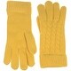 preview thumbnail 18 of 54, Women's Winter Classic Cable Ultra Warm Plush Fleece Lined Knit Gloves