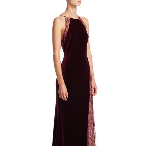merlot evening gown