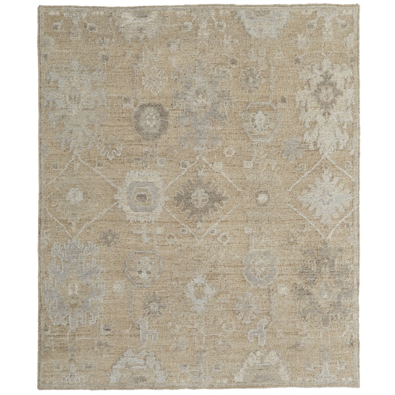 HomeRoots Floral Craftsman Rectangle Area Rug - 117.00 in. x 93.00 in. x 0.40 in.