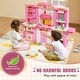 preview thumbnail 7 of 10, 74 Piece 3-in-1 Pink Kids Kitchen Playset Toy Perfect for Group Play - 50" (L) x 11" (W) x 35" (H)