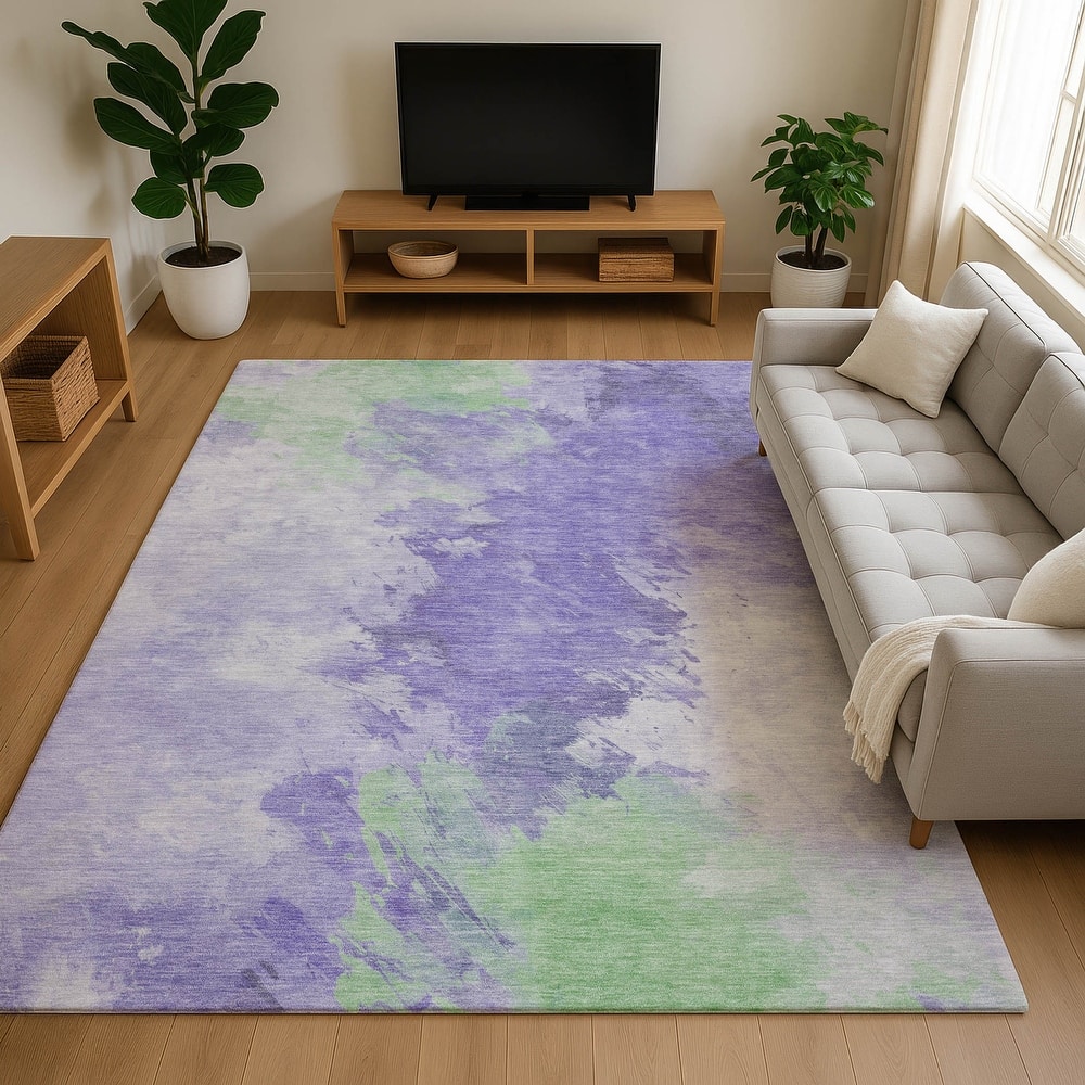 Premium Washable Super Soft Abstract Modern Mayfield Rug