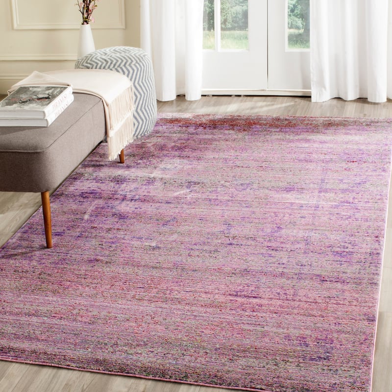 SAFAVIEH Valencia Vezira Boho Distressed Rug