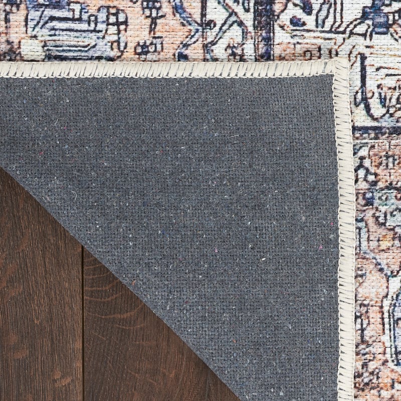 Brilliance Machine Washable Persian Vintage Area Rug