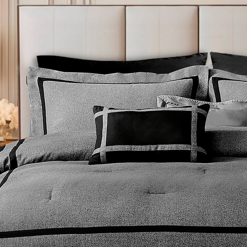 Wonderful Hotel Comforter Set Bag in A Bag 8 Piece