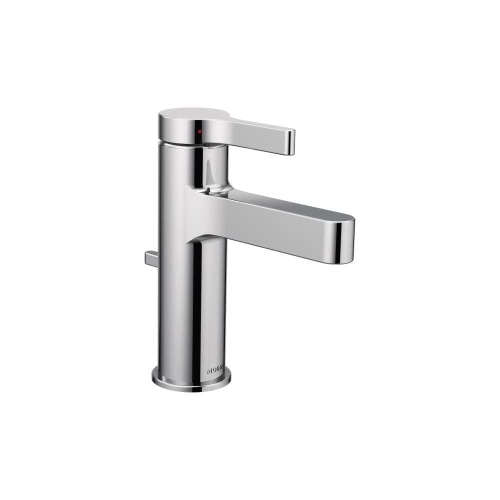 Shop Moen 6710 Vichy Single Hole Bathroom Faucet Chrome