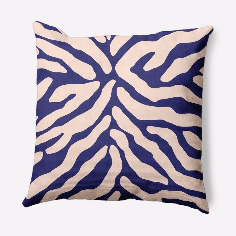 Animal Stripe Decorative Throw Pillow - Purple - 20" x 20"